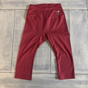 Gymshark Deep Red Leggings